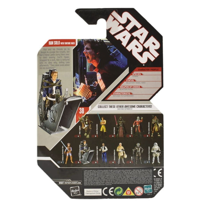 Star Wars 30th Anniversary - Han Solo (Torture Rack) Action Figure - Toys & Games:Action Figures & Accessories:Action Figures