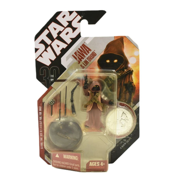 Star Wars 30th Anniversary - Jawa & LIN Droid (A New Hope) Action Figure - Toys & Games:Action Figures & Accessories:Action Figures