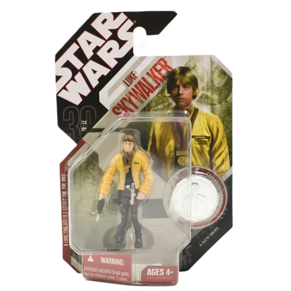 Star Wars 30th Anniversary - Luke Skywalker (A New Hope) Action Figure - Toys & Games:Action Figures & Accessories:Action Figures