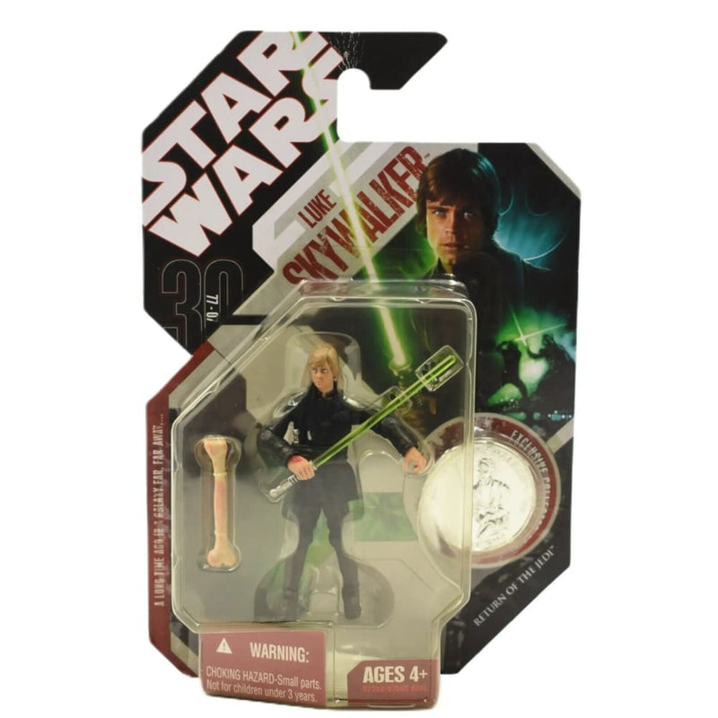 Star Wars 30th Anniversary - Luke Skywalker (Jedi Knight) Action Figure - Toys & Games:Action Figures & Accessories:Action Figures