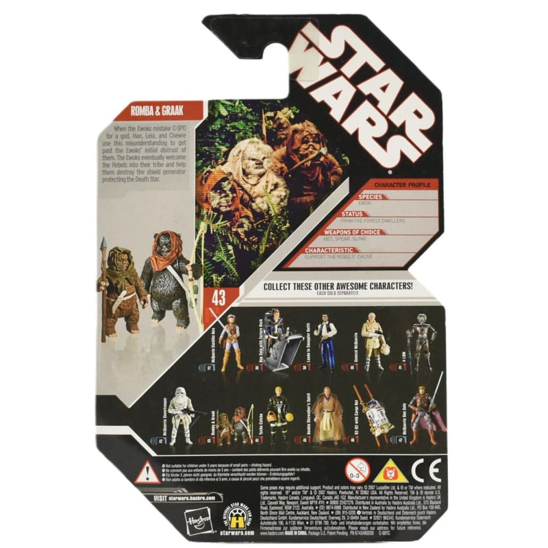 Star Wars 30th Anniversary - Romba & Graak (Return of The Jedi) Action Figure - Toys & Games:Action Figures & Accessories:Action Figures