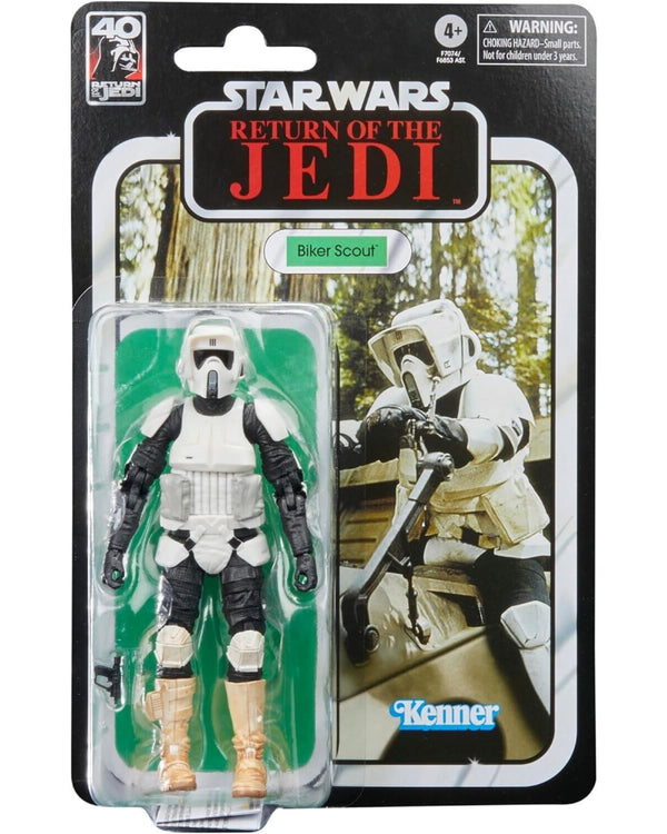 Star Wars 40th Anniversary Black Series - Biker Scout Action Figure - Toys & Games:Action Figures & Accessories:Action Figures