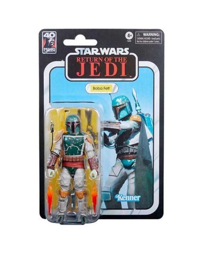 Star Wars 40th Anniversary Black Series - Boba Fett 6’ Action Figure Toys & Games:Action Figures Accessories:Action