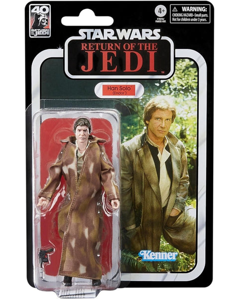 Star Wars 40th Anniversary Black Series - Han Solo Action Figure - Toys & Games:Action Figures & Accessories:Action Figures