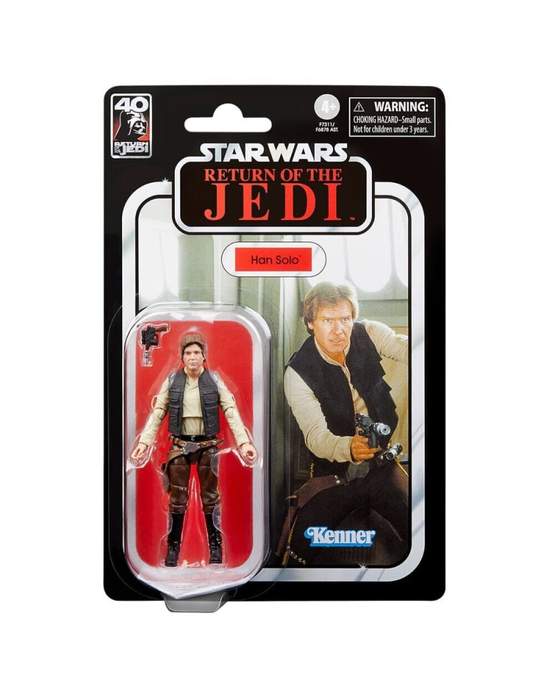 Star Wars 40th Anniversary Vintage Collection Han Solo Action Figure COMING SOON - Toys & Games:Action Figures & Accessories:Action Figures