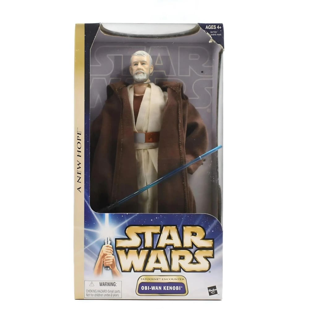 Star Wars A New Hope - Obi-Wan Kenobi Tatooine Encounter 12’’ Scale Action Figure - Toys & Games:Action Figures & Accessories:Action Figures