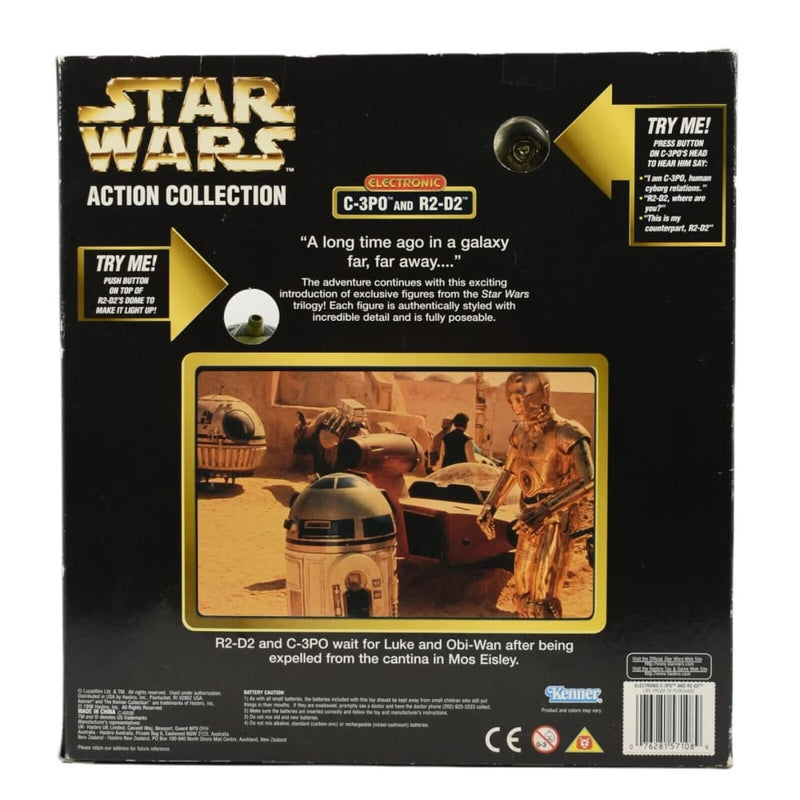 Star Wars Action Collection - Electronic C-3PO & R2-D2 12’’ Scale Figure 2-Pack - Toys & Games:Action Figures & Accessories:Action Figures