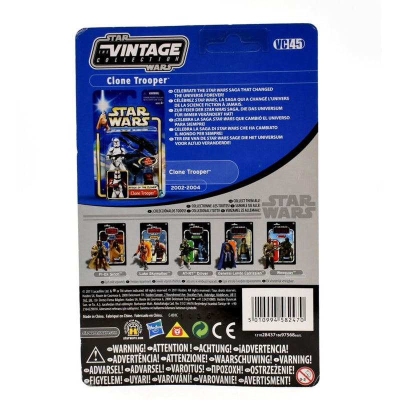 Star Wars AOTC The Vintage Collection - Clone Trooper Action Figure VC45 2011 - Toys & Games:Action Figures & Accessories:Action Figures