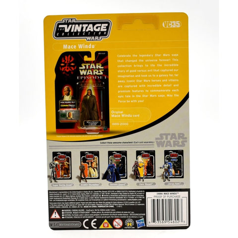 Star Wars AOTC The Vintage Collection - Mace Windu Action Figure VC35 2010 - Toys & Games:Action Figures & Accessories:Action Figures