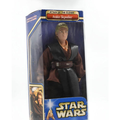 Star Wars Attack of The Clones - Anakin Skywalker 12’’ Scale Action Figure - Toys & Games:Action Figures & Accessories:Action Figures