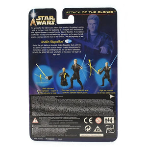 Star Wars Attack of the Clones - Anakin Skywalker (Hangar Duel) Action Figure - Toys & Games:Action Figures & Accessories:Action Figures