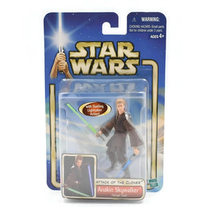 Star Wars Attack of the Clones - Anakin Skywalker (Hangar Duel) Action Figure - Toys & Games:Action Figures & Accessories:Action Figures