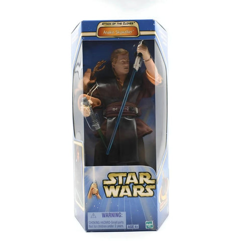 Star Wars Attack of The Clones Anakin Skywalker w/ Robotic Arm 12’’ Action Figure - Toys & Games:Action Figures & Accessories:Action Figures