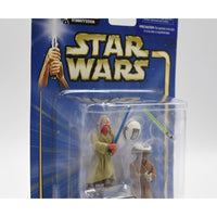 Star Wars Attack of The Clones - Ashla & Jempa (Jedi Padawans) Action Figure Set - Toys & Games:Action Figures & Accessories:Action Figures