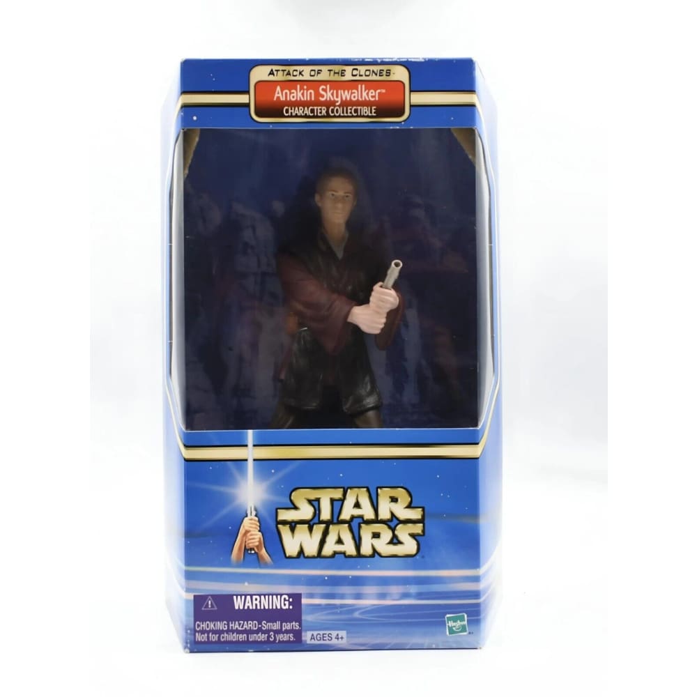 Star Wars Attack of The Clones Character Collectible Anakin Skywalker 12’’ Figure - Toys & Games:Action Figures & Accessories:Action Figures