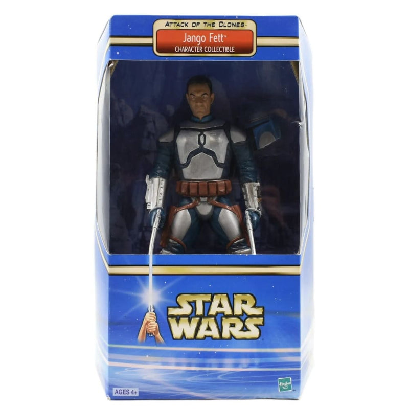 Star Wars Attack of The Clones Character Collectible - Jango Fett 12’’ Figure - Toys & Games:Action Figures & Accessories:Action Figures