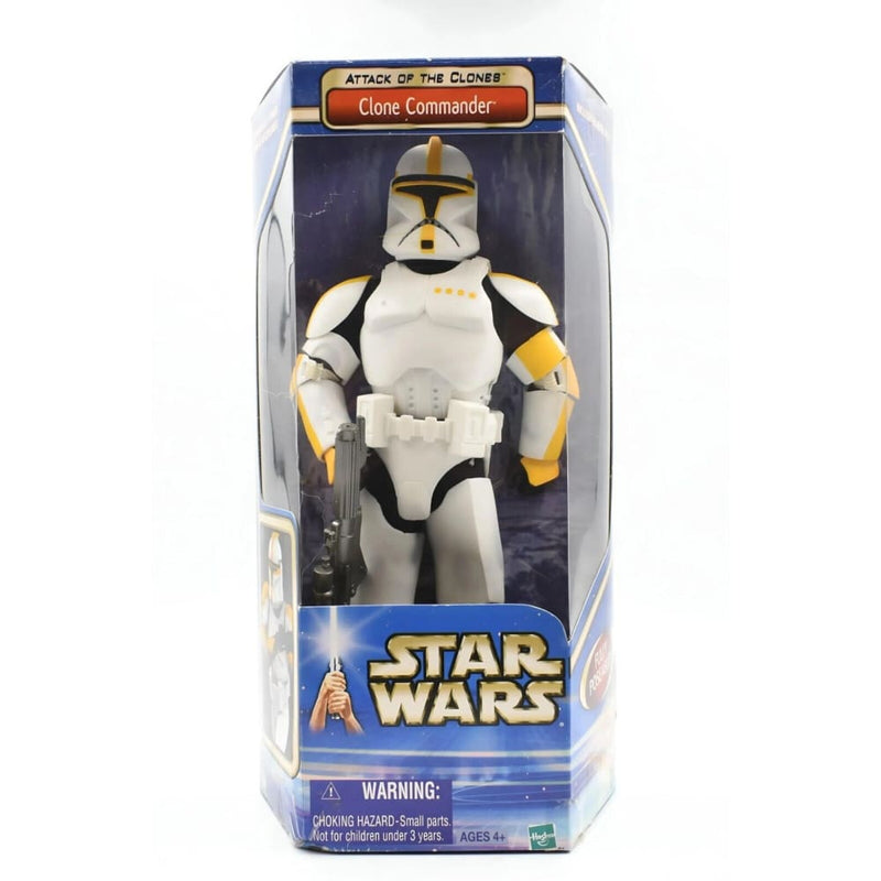 Star Wars Attack of The Clones - Clone Commander 12’’ Action Figure - Toys & Games:Action Figures & Accessories:Action Figures