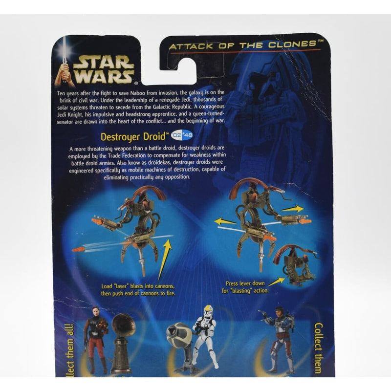 Star Wars Attack of The Clones - Destroyer Droid (Geonosis Battle) Action Figure - Toys & Games:Action Figures & Accessories:Action Figures