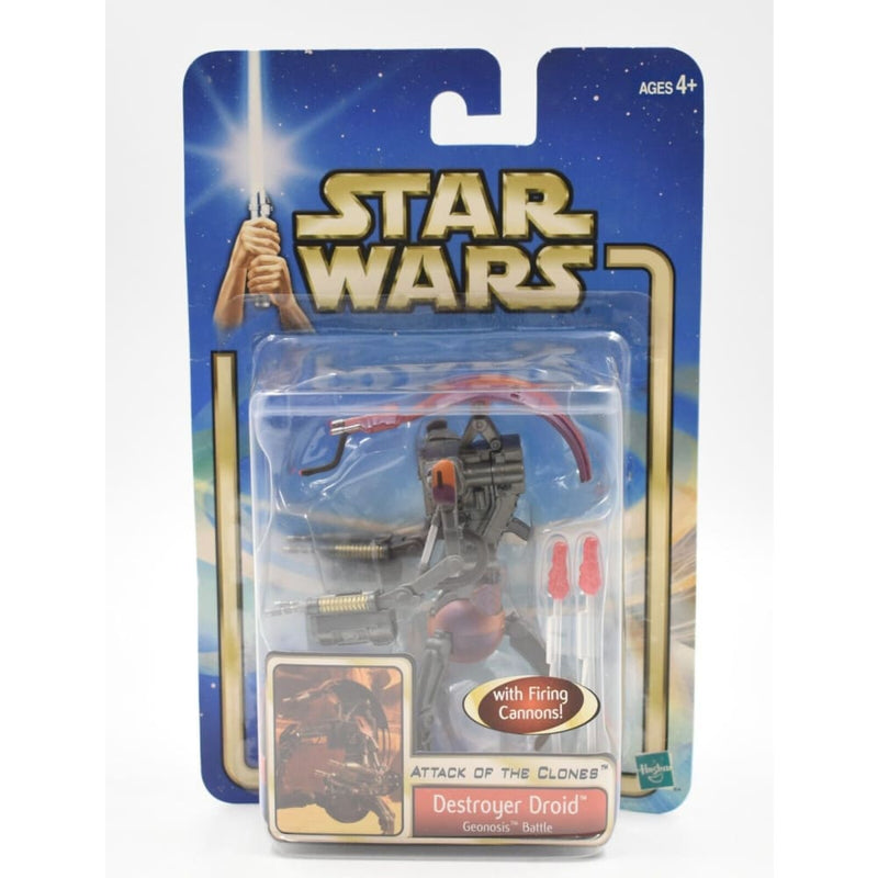 Star Wars Attack of The Clones - Destroyer Droid (Geonosis Battle) Action Figure - Toys & Games:Action Figures & Accessories:Action Figures