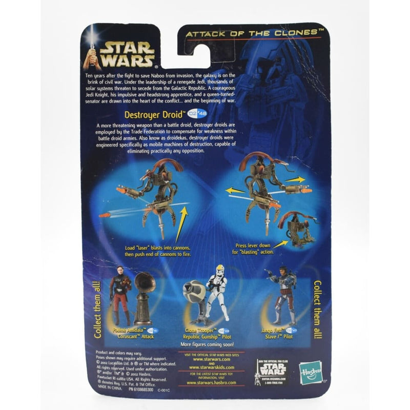 Star Wars Attack of The Clones - Destroyer Droid (Geonosis Battle) Action Figure - Toys & Games:Action Figures & Accessories:Action Figures