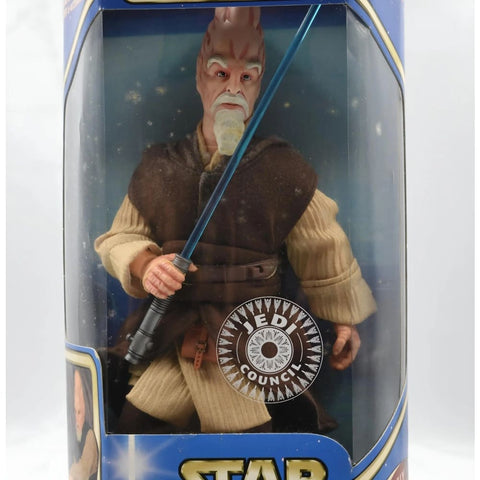 Star Wars Attack of The Clones - Jedi Council Ki-Adi-Mundi 12’’ Action Figure - Toys & Games:Action Figures & Accessories:Action Figures