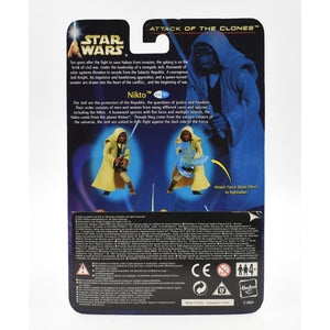 Star Wars Attack of The Clones - Nikto (Jedi Master) Action Figure - Toys & Games:Action Figures & Accessories:Action Figures