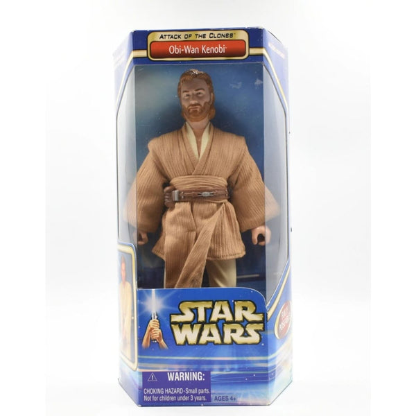 Star Wars Attack of The Clones - Obi-Wan Kenobi 12’’ Scale Action Figure - Toys & Games:Action Figures & Accessories:Action Figures