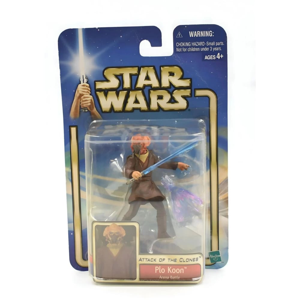 Star Wars Attack of the Clones - Plo Koon (Arena Battle) Action Figure - Toys & Games:Action Figures & Accessories:Action Figures