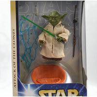 Star Wars Attack of The Clones - Ultimate Jedi Master Yoda 12’’ Action Figure - Toys & Games:Action Figures & Accessories:Action Figures