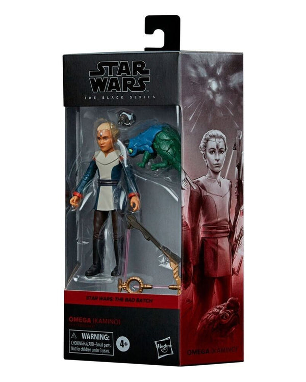 Star Wars Bad Batch The Black Series - Omega (Kamino) Action Figure - Toys & Games:Action Figures & Accessories:Action Figures