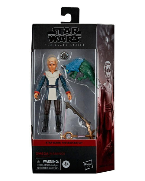 Star Wars Bad Batch The Black Series - Omega (Kamino) Action Figure - Toys & Games:Action Figures & Accessories:Action Figures