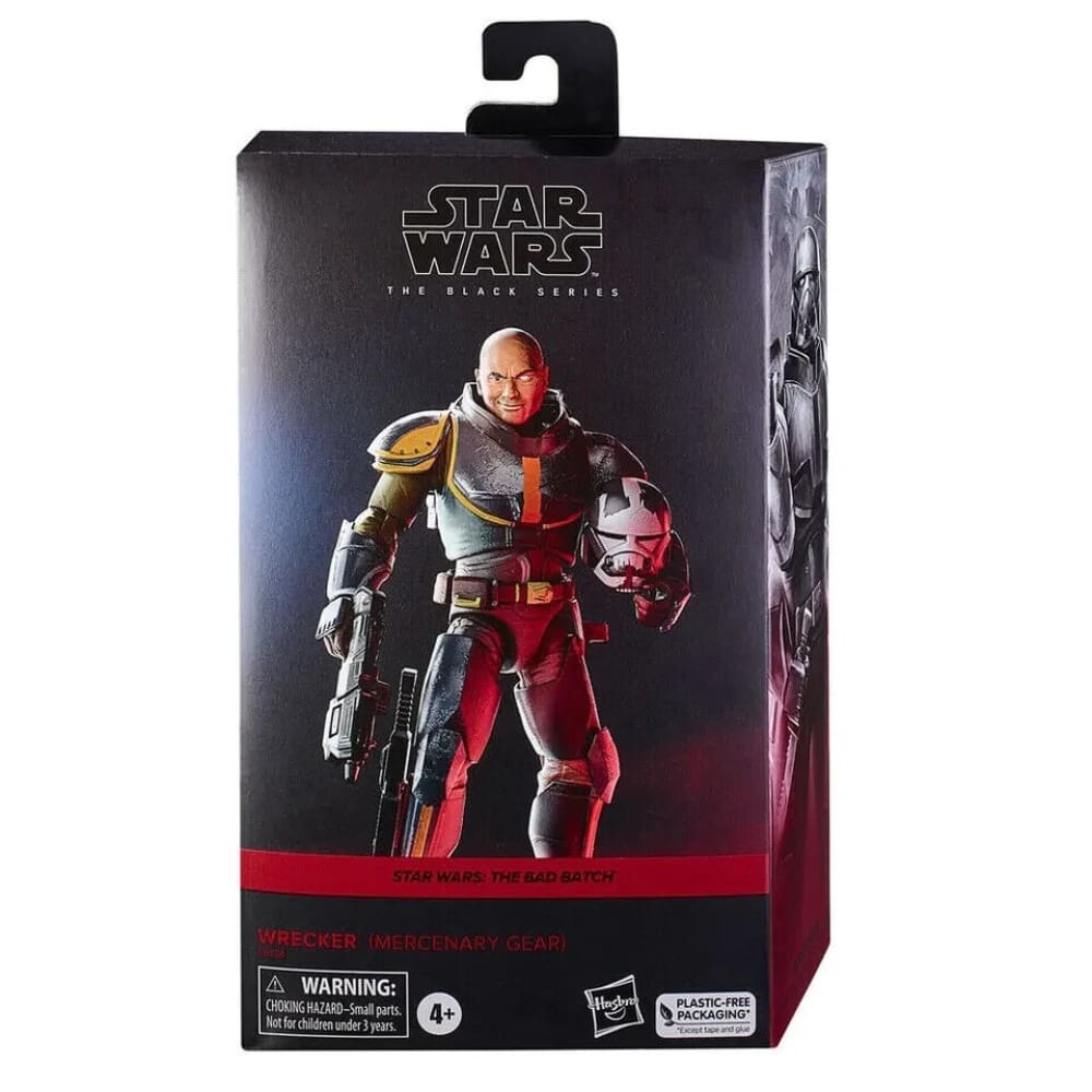 Star Wars Bad Batch The Black Series - Wrecker (Mercenary Gear) Action Figure - Toys & Games:Action Figures & Accessories:Action Figures