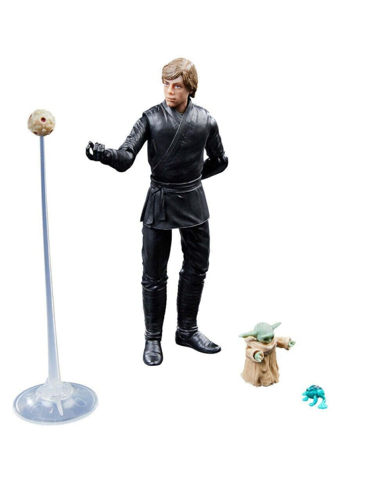 Star Wars Book of Boba The Black Series Luke Skywalker & Grogu Action Figure Set - Toys Games:Action Figures Accessories:Action