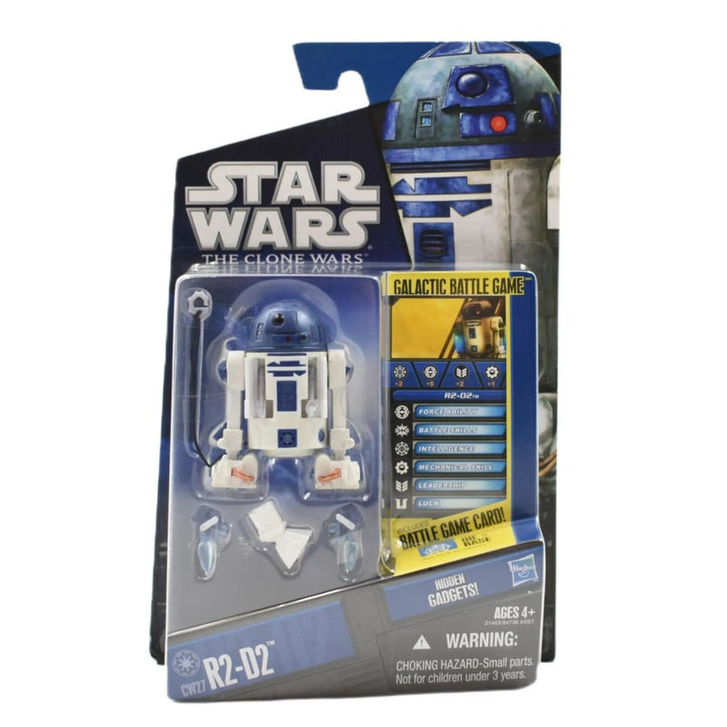 Star Wars Clone Wars - R2-D2 (Astro Droid) Action Figure - CW27 - Toys & Games:Action Figures & Accessories:Action Figures