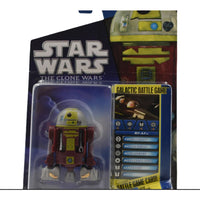 Star Wars Clone Wars - R7-A7 (Astro Droid) Action Figure - CW43 - Toys & Games:Action Figures & Accessories:Action Figures