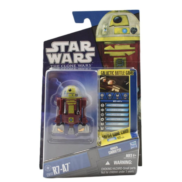 Star Wars Clone Wars - R7-A7 (Astro Droid) Action Figure - CW43 - Toys & Games:Action Figures & Accessories:Action Figures