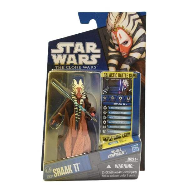 Star Wars Clone Wars - Shaak Ti (Jedi Master) Action Figure - CW31 - Toys & Games:Action Figures & Accessories:Action Figures