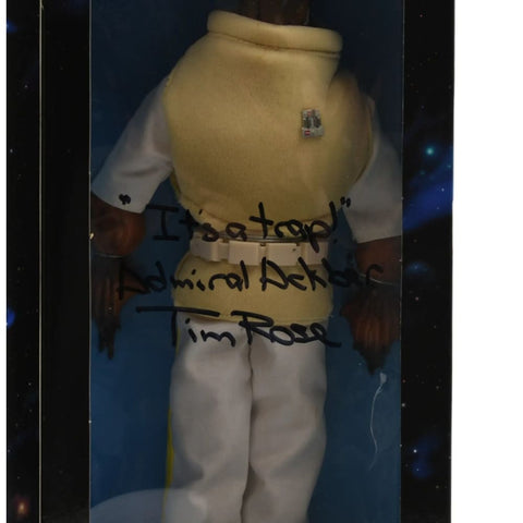 Star Wars Collector Series - Admiral Ackbar 12’’ Action Figure SIGNED BY TIM ROSE - Toys & Games:Action Figures & Accessories:Action Figures