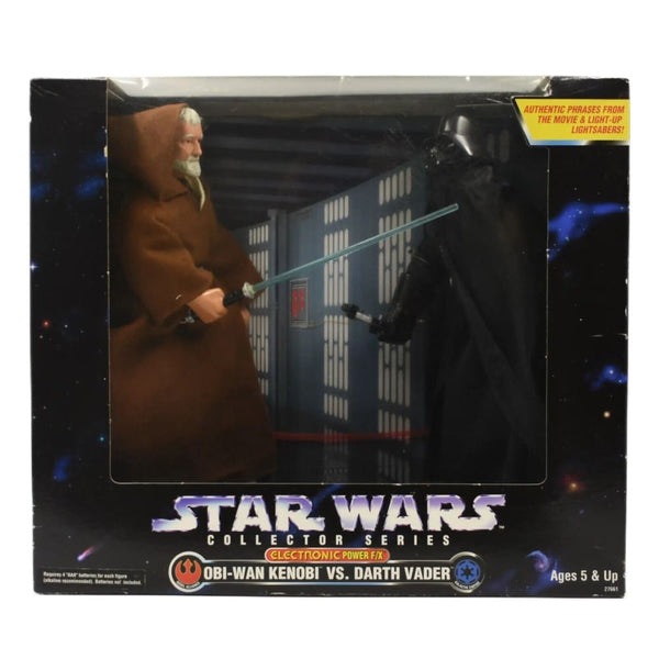 Star Wars Collector Series - Electronic Obi-Wan Kenobi Darth Vader 12’’ Action Figure Set - Toys & Games:Action Figures &