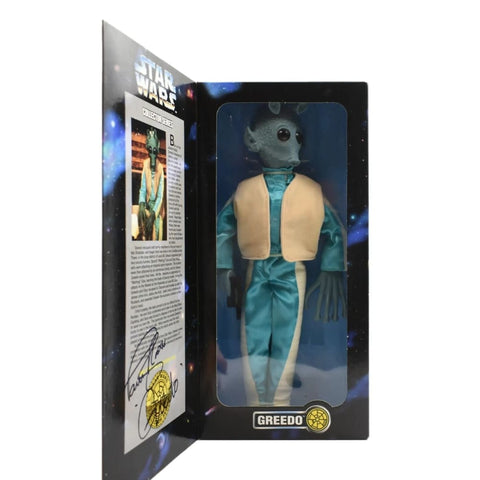 Star Wars Collector Series - Greedo 12’’ Action Figure * SIGNED BY PAUL BLAKE * - Toys & Games:Action Figures & Accessories:Action Figures