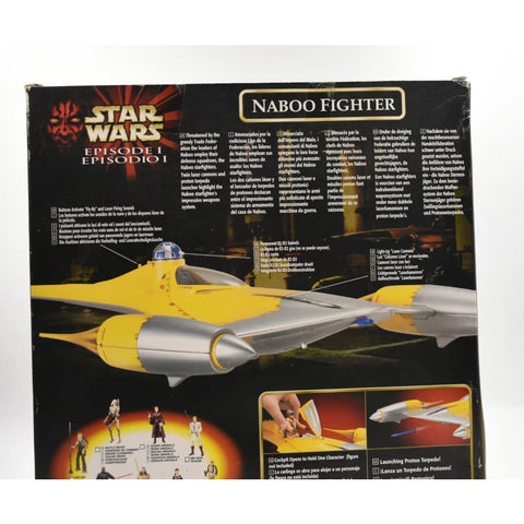 Star Wars Episode 1 - Electronic Naboo Fighter Action Figure Vehicle - Toys & Games:Action Figures & Accessories:Action Figures