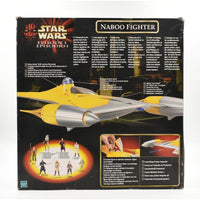 Star Wars Episode 1 - Electronic Naboo Fighter Action Figure Vehicle - Toys & Games:Action Figures & Accessories:Action Figures