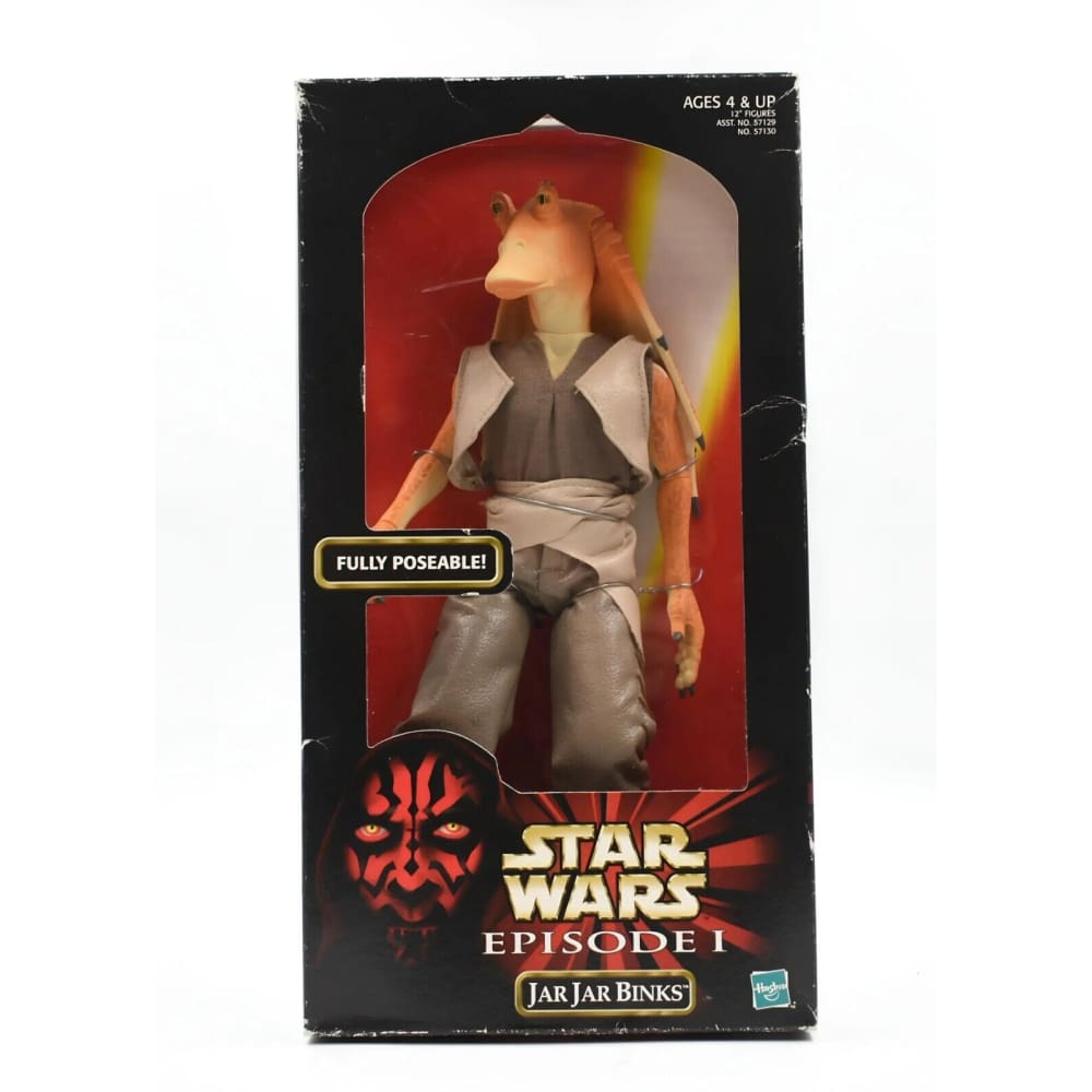 Star Wars Episode 1 - Jar Jar Binks 12’’ Action Figure - Toys & Games:Action Figures & Accessories:Action Figures