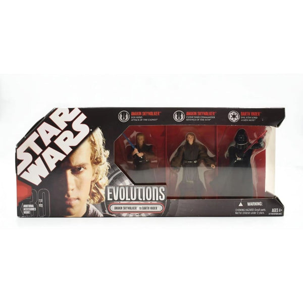 Star Wars Evolutions The Sith - Anakin Skywalker to Darth Vader 3-Pack - Toys & Games:Action Figures & Accessories:Action Figures