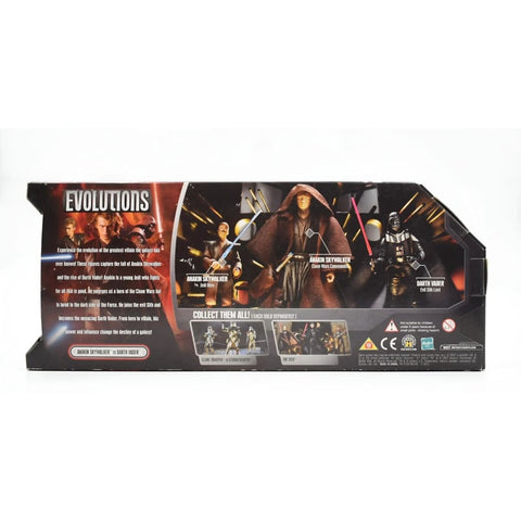 Star Wars Evolutions The Sith - Anakin Skywalker to Darth Vader 3-Pack - Toys & Games:Action Figures & Accessories:Action Figures