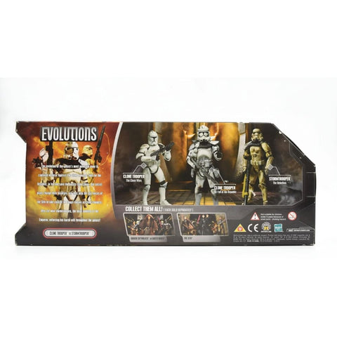 Star Wars Evolutions The Sith - Clone Trooper to Stormtrooper 3-Pack - Toys & Games:Action Figures & Accessories:Action Figures