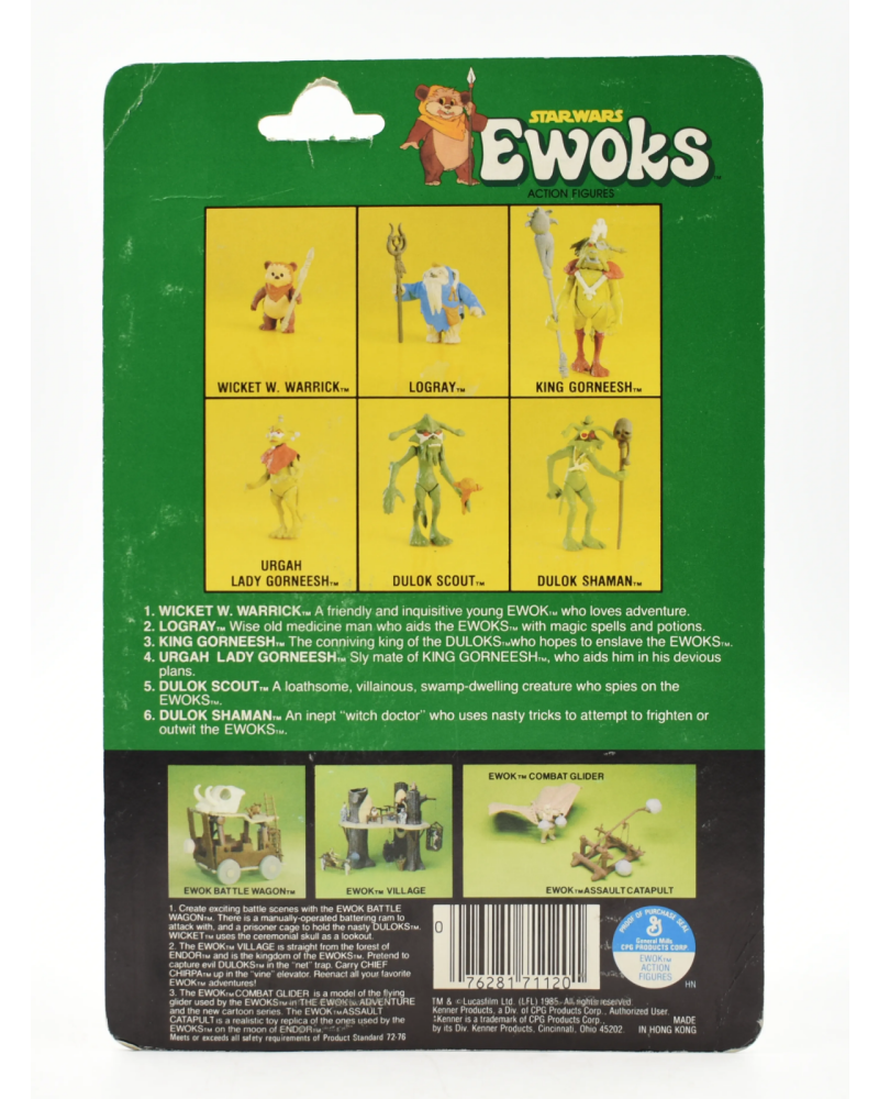 Star Wars Ewok The TV Series - Dulok Shaman Action Figure - Toys & Games:Action Figures & Accessories:Action Figures