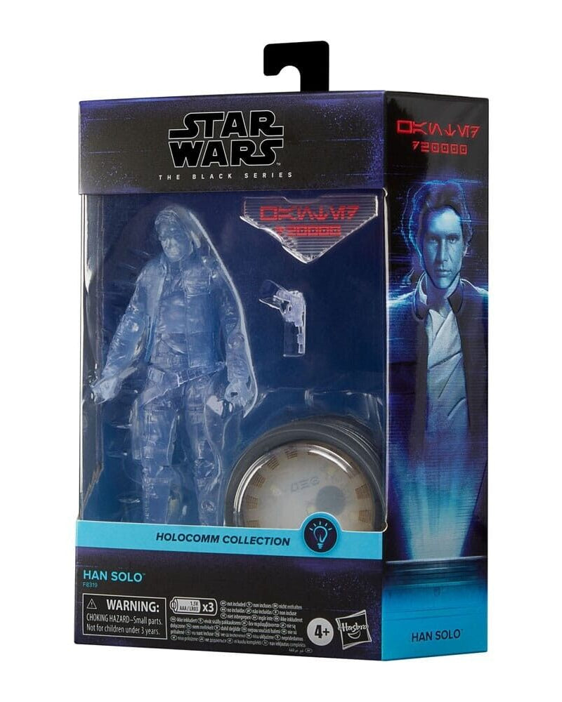 Star Wars Holocomm Collection The Black Series - Han Solo Action Figure Toys & Games:Action Figures Accessories:Action