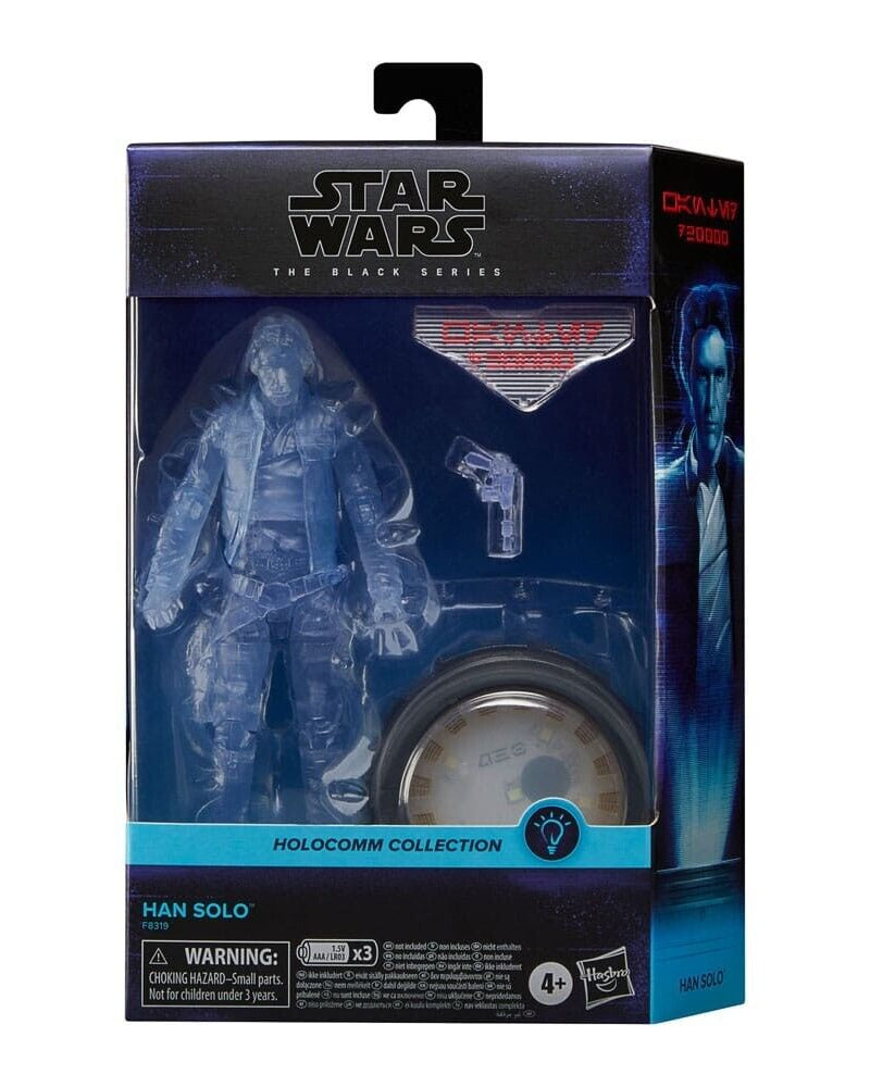 Star Wars Holocomm Collection The Black Series - Han Solo Action Figure Toys & Games:Action Figures Accessories:Action