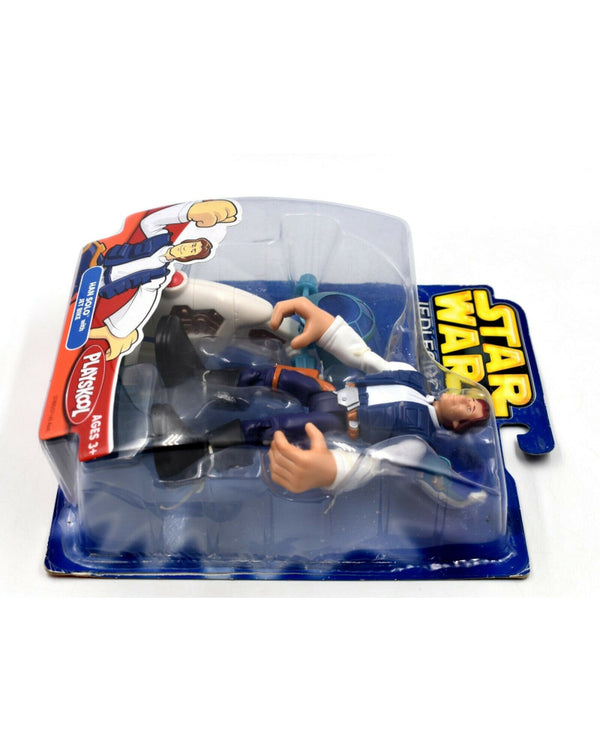 Star Wars Jedi Force Playskool - Han Solo with Jet Bike Action Figure Set - Toys & Games:Action Figures:TV Movies & Video Games